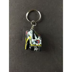 Totem Wooden Painted Keychain